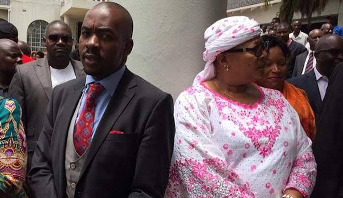 Nelson Chamisa and Thokozani Khupe have been fighting over the control of the MDC party
