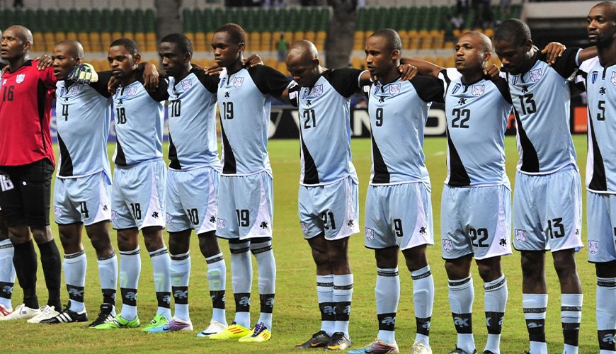 Home 130 Botswana Zebras football