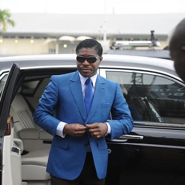 Home 13 Michael Jackson glove lands Teodoro in trouble with the United Kingdom (Image: Getty Images)