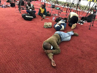 Zambia Journalists Wait For Results