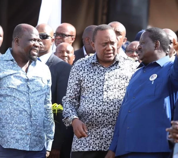 Kenyatta met with political leaders in Mombasa but sidelined deputy Ruto