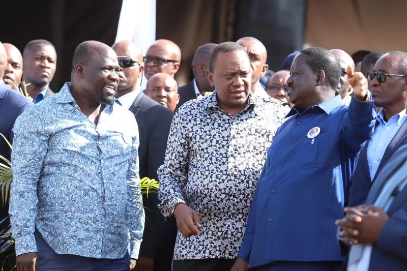 Kenyatta met with political leaders in Mombasa but sidelined deputy Ruto