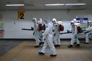 COVID-19-disinfection in Britain