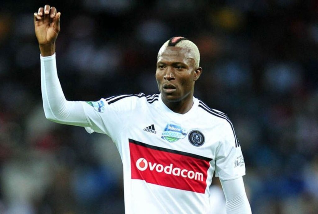 Former Orlando Pirates and Zimbabwean international striker Tendai Ndoro (Picture via: Orlando Pirates).
