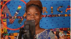 Sierra Leone poet Sai Yans at LitFest Harare 2021
