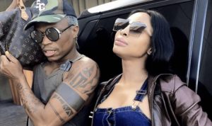 Somizi and Kelly Khumalo