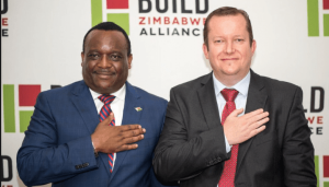Build Alliance Zimbabwe leader Noah Manyika (left) and William Pilbrough (right)