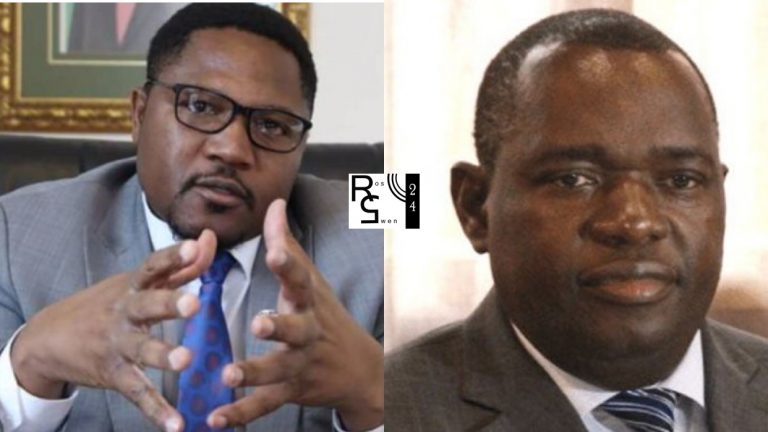 Energy Mutodi (left) fired as deputy minister after a fallout with SB Moyo (right)