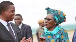 Zambian former President Edgar Chagwa Lungu