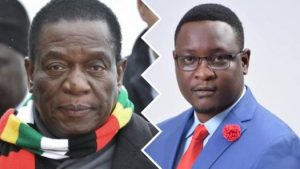 Zanu PF members Mnangagwa and Sybeth Musengezi