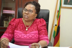Broadcasting Services Minister Monica Mutsvangwa on bars