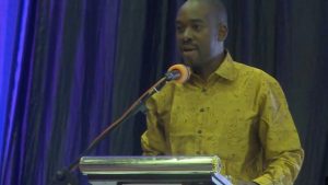 Nelson Chamisa in Tanzania