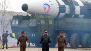 North Korea monster missile launch was staged