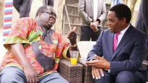 Chishimba Kambwili and Hakainde Hichilema