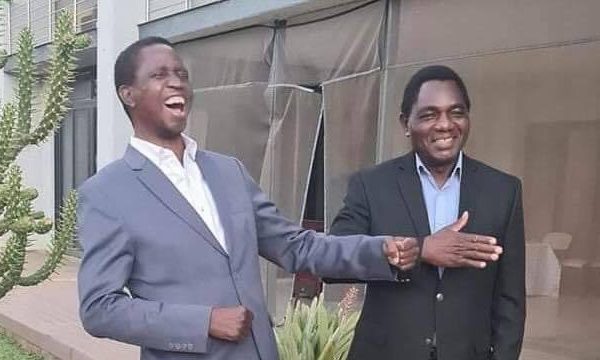 PICTURES: President elect Hichilema meets Edgar Lungu