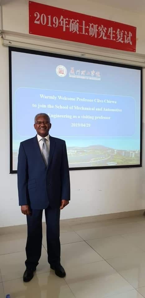 Professor Clive Chirwa gets Chinese recognition 3 Professor Clive Chirwa