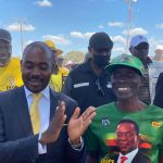 CCC President Nelson Chamisa and Zanu PF supporter in Gokwe
