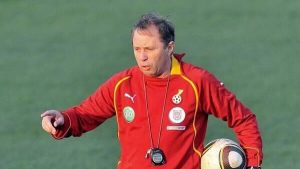Ghana coach Milovan Rajevac has been sacked