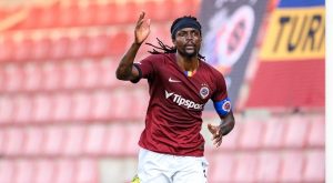 Costa Nhamoinesu during his days at Sparta Praha