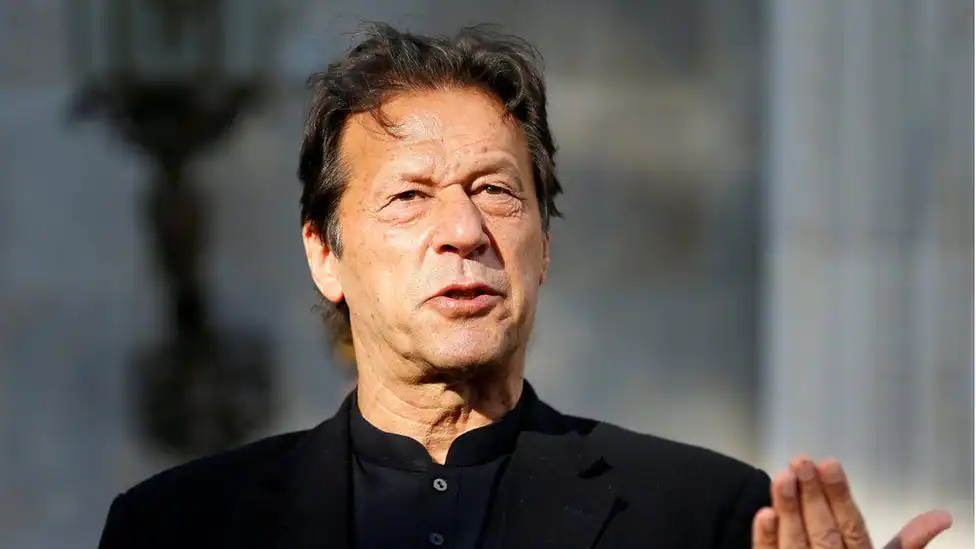 Former Pakistan prime minister Imran Khan