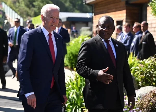 Home 2 Joe Biden and Cyril Ramaphosa