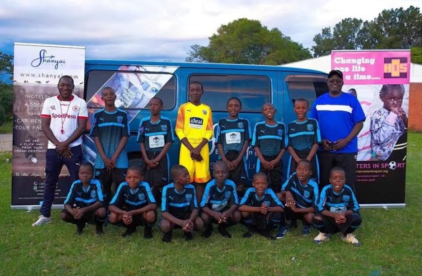 Kennedy 'Poborsky' Chihuri and developmental coach Trevor Mazhande