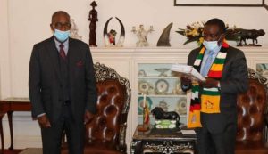 Mnangagwa and Frank Muchengwa