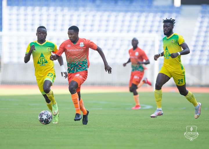 Zesco United and Forest Rangers played to a 1-1 draw in an exciting Ndola Derby in the MTN Super League on Sunday.