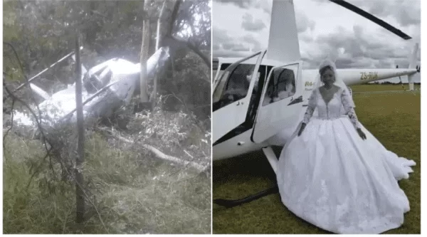 Home 138 Helicopter that carried Mai TT to her wedding crashes killing pilot