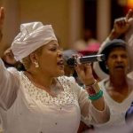 South African gospel singer Deborah Fraser