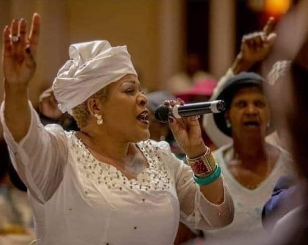 South African gospel singer Deborah Fraser