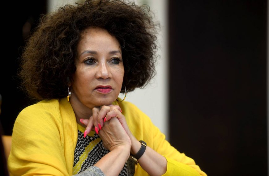 Tourism Minister Lindiwe Sisulu