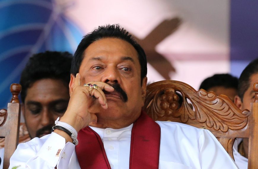 Home 25 Sri Lanka leader Mahinda Rajapaksa to has resigned