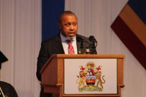 Malawi Vice President Saulos Chilima addressing an event recently