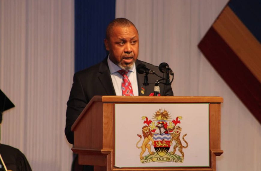Malawi Vice President Saulos Chilima addressing an event recently