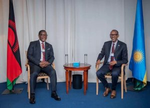 Home 8 President Lazarus Chakwera and President Paul Kagame of Rwanda have agreed to work together in boosting trade between Malawi and Rwanda.