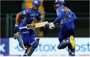 Home 8 The Mumbai Indians beat the Chennai Super Kings in their Indian Premier League match