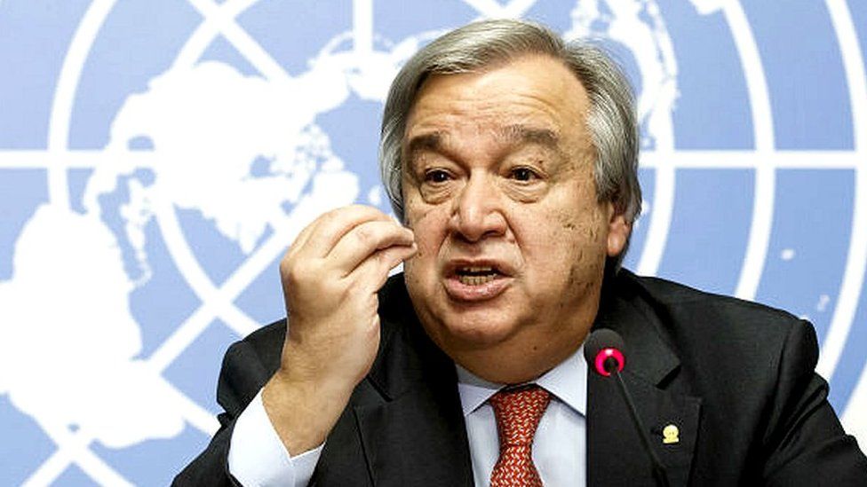 United Nations chief Antonio Guterres on Ukraine and Russia war impact on world