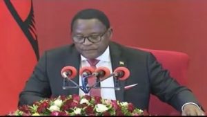 President Lazarus Chakwera speaks on VP Saulos Chilima and British businessman Zuneth Sattar corruption case