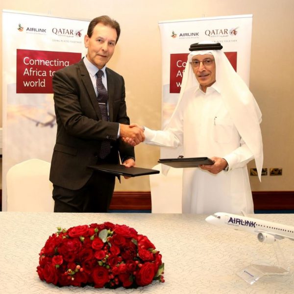 Qatar Airways, SA Airlink strike operations expansion deal