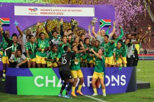 Home 8 Banyana Banyana beat Morocco to lift 1st Women’s Africa Cup of Nations title