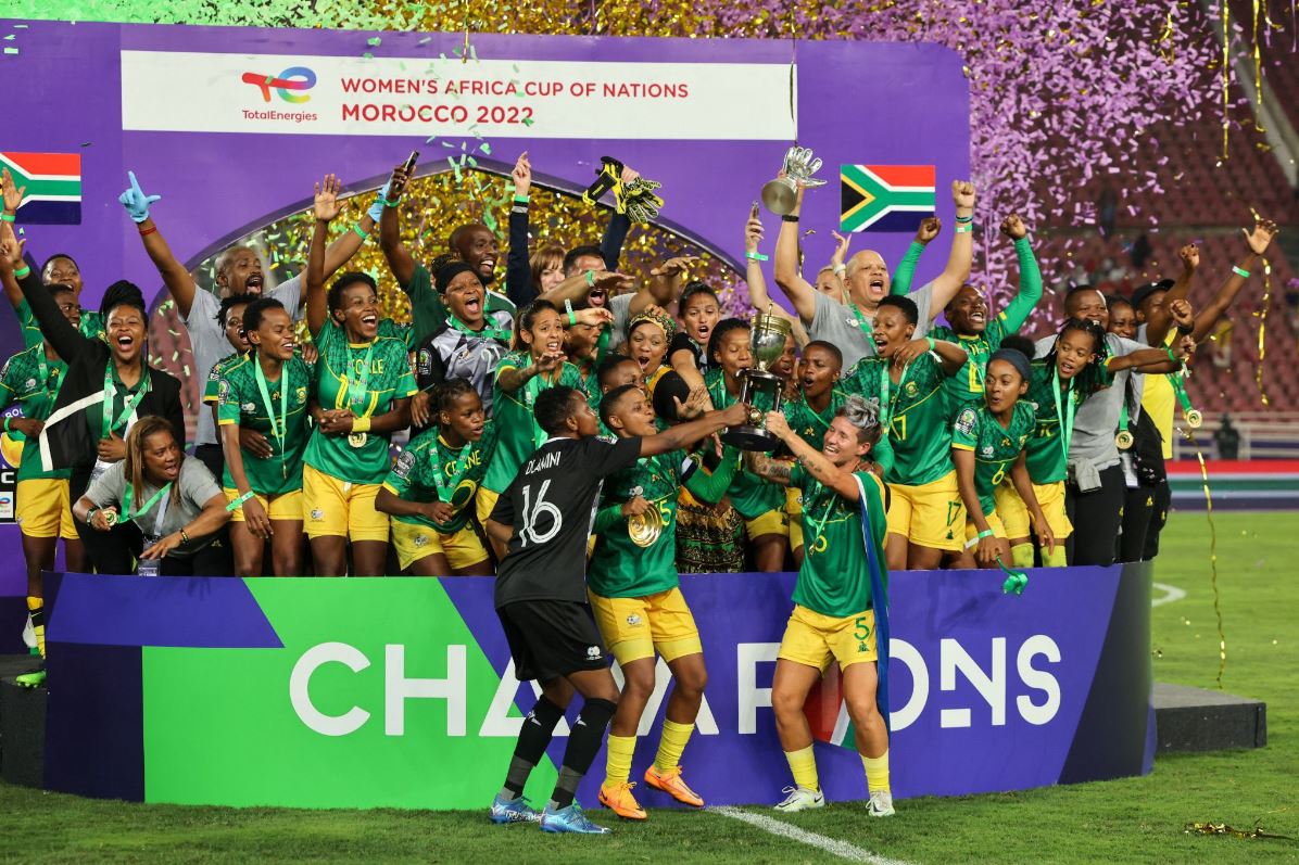 Banyana Banyana beat Morocco to lift 1st Women’s Africa Cup of Nations title