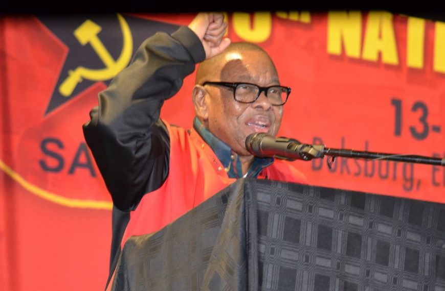 South African Communist Party elects new leadership led by Blade Nzimande