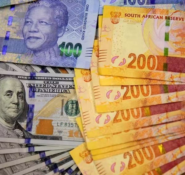 South African rand weakens over R17 to $1 amid global recession fears