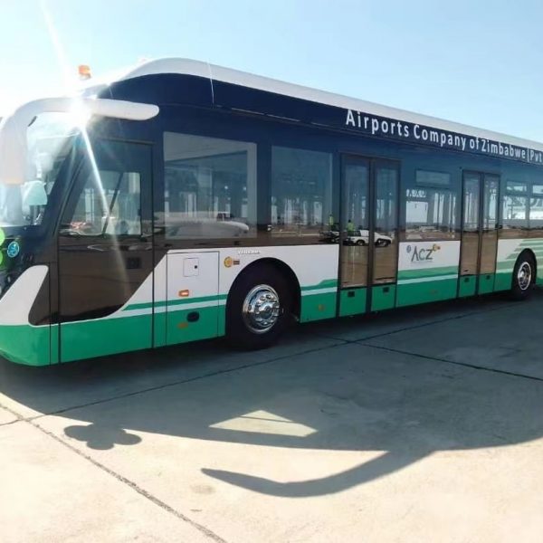 Home 26 Zimbabwe commissions shuttle buses at RGM Airport