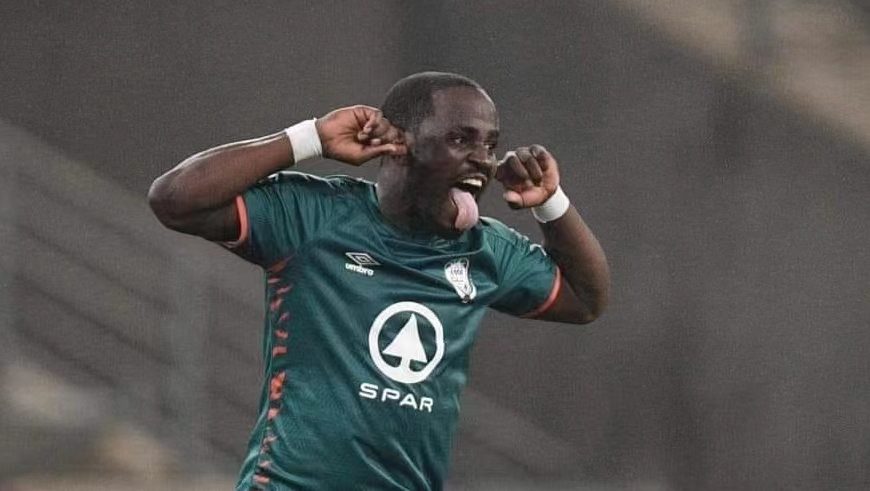 Home 157 Malawian striker Gabadinho Mhango fine form continues for AmaZulu in the DStv Premiership