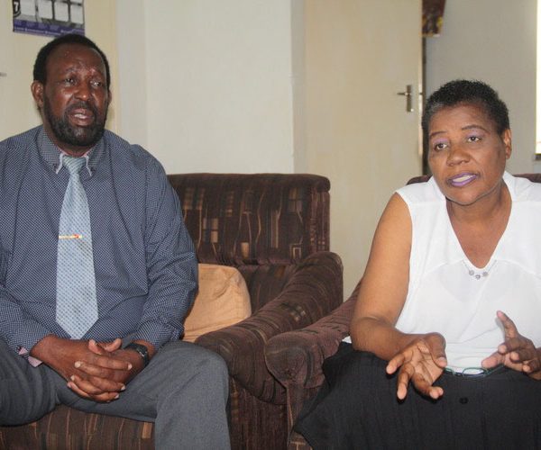 Home 137 The late Zimbabwe music legend Zex Manatsa and wife Stella Manatsa (nee Katehwe) during the old days.