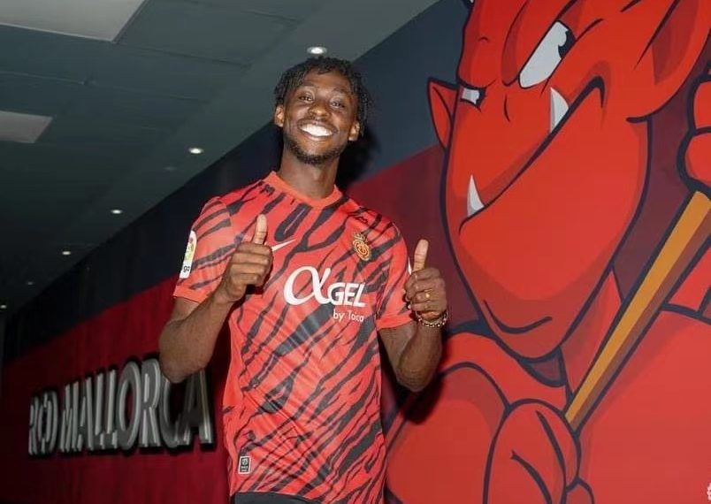 Olympique Lyon striker Tino Kadewere being unveiled on Monday after completing his anticipated move to Spanish La Liga outfit Real Mallorca on a season long loan.