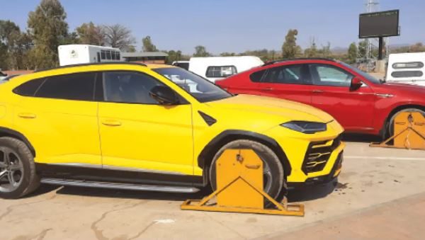 Justice Mayor Wadyajena's BMW X6m and Lamborghini super cars were seized at Beitbridge border post.