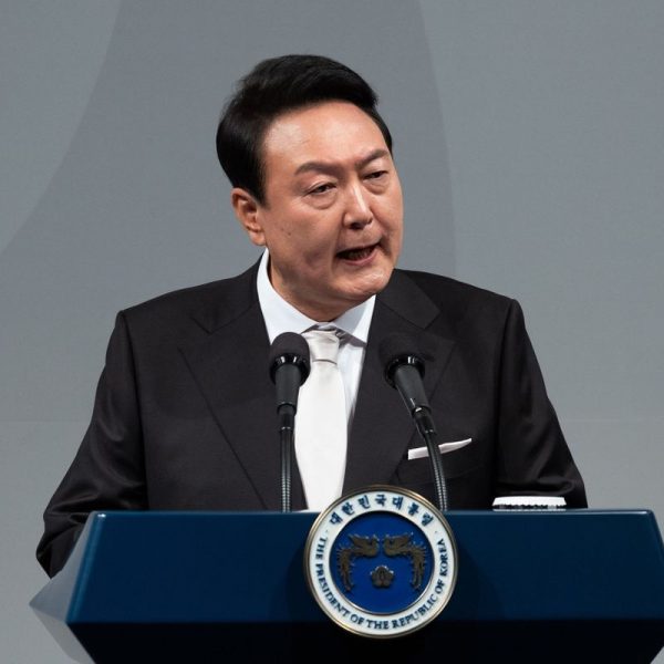 Home 13 South Korea President Yoon Suk-yeol addressing a press conference in Seoul